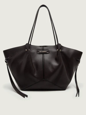 Karl Lagerfeld Shopperka K / Pierced brązowy