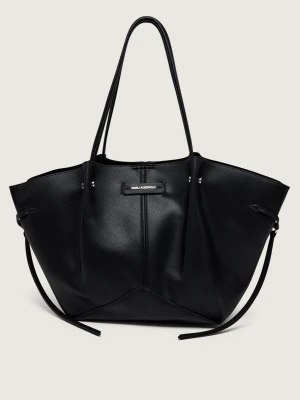 Karl Lagerfeld Shopperka K / Pierced czarny
