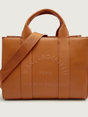 Karl Lagerfeld Shopperka k/rsg Pebble Square brązowy