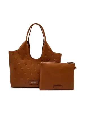 Karl Lagerfeld Shopperka + saszetka ikon monogram