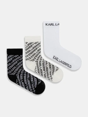 Karl Lagerfeld skarpetki K/MONOGRAM 3-pack