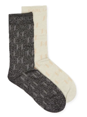 Karl Lagerfeld Skarpety 2-pack Monogram