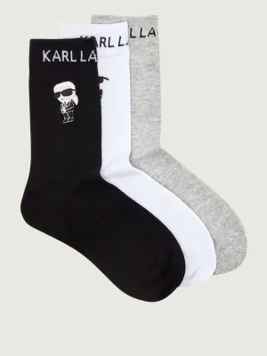 Karl Lagerfeld Skarpety 3-pack Ikon