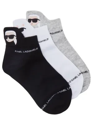 Karl Lagerfeld Skarpety 3-pack k/ikonik 2.0