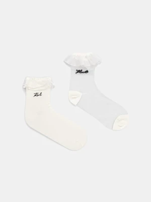 Karl Lagerfeld skarpety damskie K/SIGNATURE
