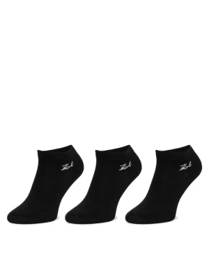 KARL LAGERFELD Skarpety krótkie A4W47034 Czarny