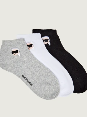Karl Lagerfeld Skarpety / stopki 3 pack Ikon