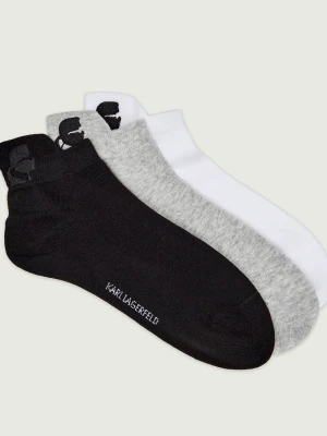 Karl Lagerfeld Skarpety / stopki 3 pack K / Kameo