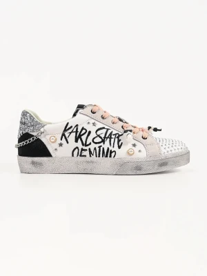 Karl Lagerfeld Skool sneakersy damskie biały