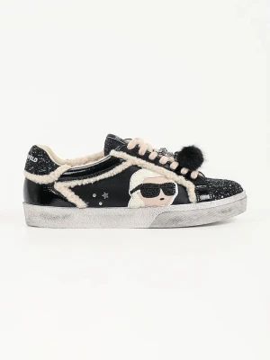 Karl Lagerfeld Skool tenisówki damskie czarny