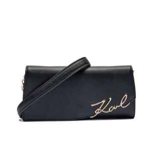 Karl Lagerfeld Skórzana kopertówka/portfel K/SIGNATURE C