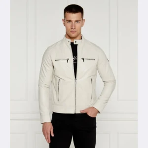 Karl Lagerfeld Skórzana kurtka | Regular Fit