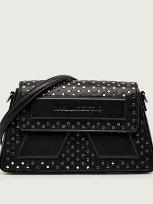 Karl Lagerfeld Skórzana listonoszka ikon/k