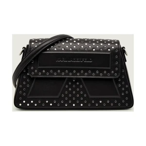 Karl Lagerfeld Skórzana listonoszka ikon/k