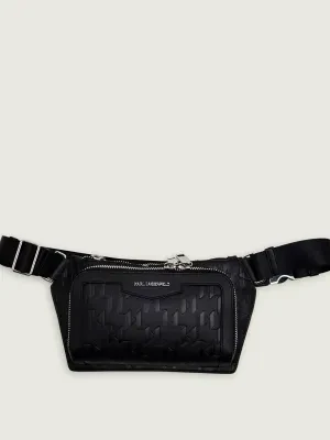 Karl Lagerfeld Skórzana saszetka nerka k/loom