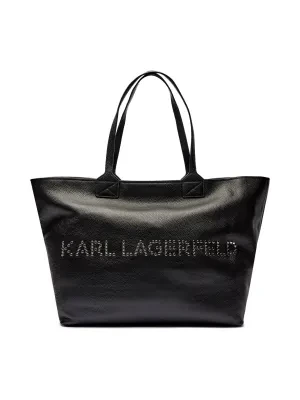 Karl Lagerfeld Skórzana shopperka