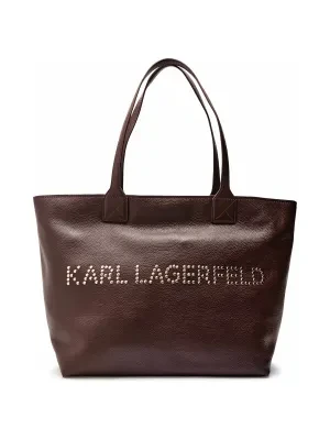 Karl Lagerfeld Skórzana shopperka k/march