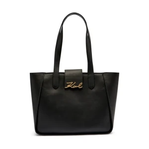 Karl Lagerfeld Skórzana shopperka k/signature