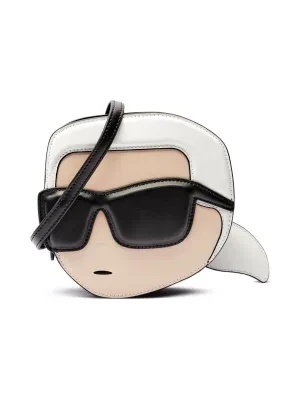 Karl Lagerfeld Skórzana torebka na ramię