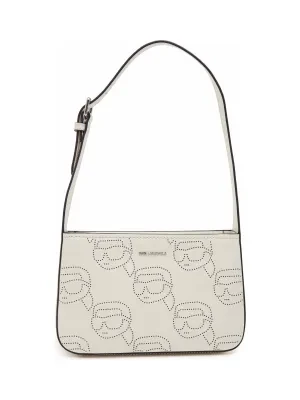 Karl Lagerfeld Skórzana torebka na ramię