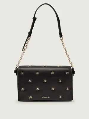 Karl Lagerfeld Skórzana torebka na ramię k/autograph