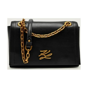 Zdjęcie produktu Karl Lagerfeld Skórzana torebka na ramię k/autograph