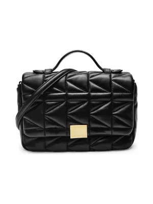 Karl Lagerfeld Skórzana torebka na ramię k/kuilt