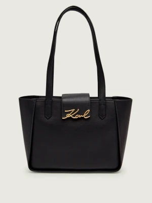 Karl Lagerfeld Skórzana torebka na ramię k/signature