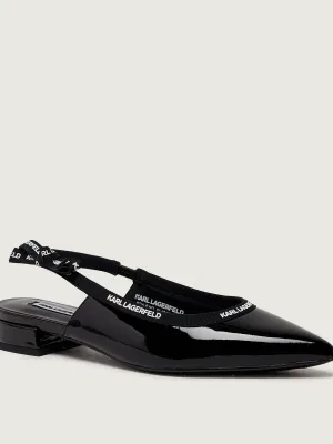 Karl Lagerfeld Skórzane baleriny KERRIE