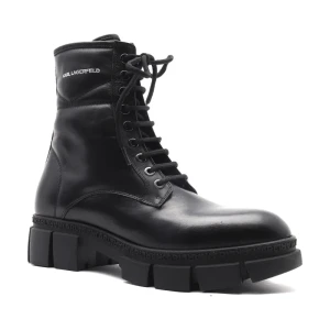 Karl Lagerfeld Skórzane botki ARIA