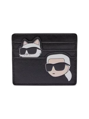 Karl Lagerfeld Skórzane etui na karty ikonik