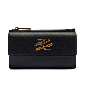 Karl Lagerfeld Skórzane etui na karty K/AUTOGRAPH