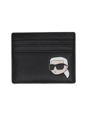 Karl Lagerfeld Skórzane etui na karty k/ikonik 2.0