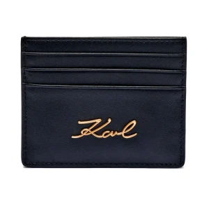 Karl Lagerfeld Skórzane etui na karty K/SIGNATURE