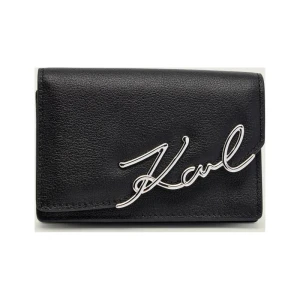 Karl Lagerfeld Skórzane etui na karty k/signature