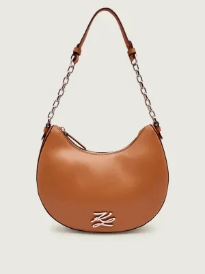 Karl Lagerfeld Skórzane hobo K/AUTOGRAPH