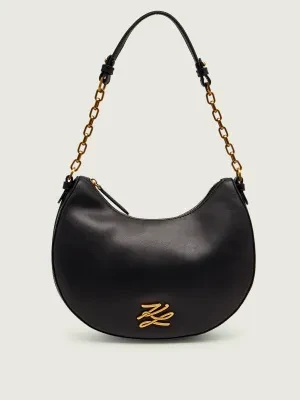 Karl Lagerfeld Skórzane hobo K/AUTOGRAPH