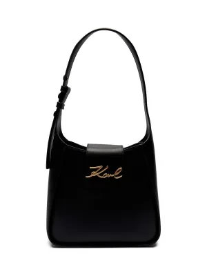 Karl Lagerfeld Skórzane hobo K/SIGNATURE