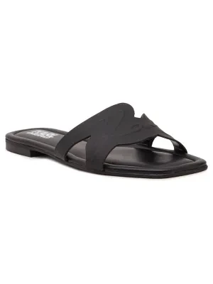 Karl Lagerfeld Skórzane klapki BRIO