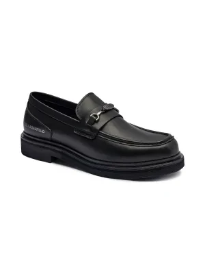 Karl Lagerfeld Skórzane loafersy KINGSTON