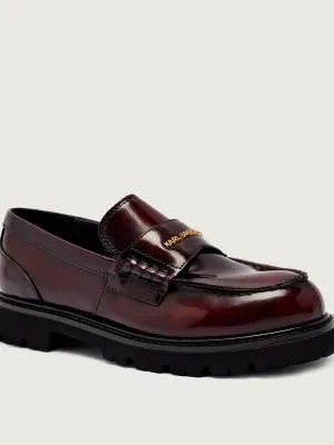 Karl Lagerfeld Skórzane loafersy LOWELL