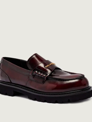 Karl Lagerfeld Skórzane loafersy LOWELL