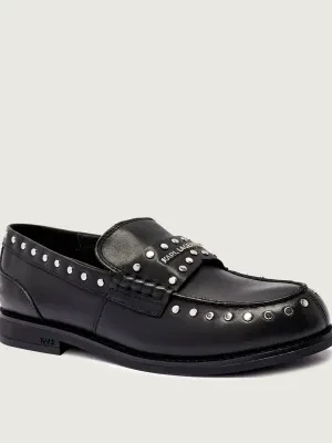 Karl Lagerfeld Skórzane loafersy MIA