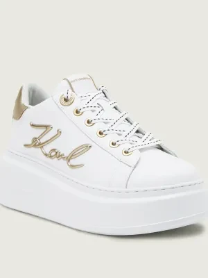 Karl Lagerfeld Skórzane sneakersy ANAKAPRI Signia Lace