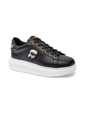 Karl Lagerfeld Skórzane sneakersy KAPRI