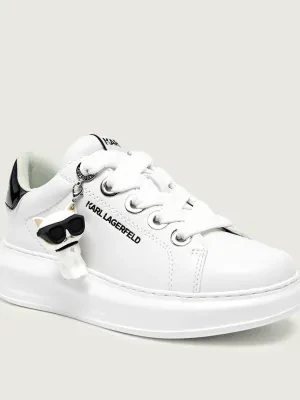Karl Lagerfeld Skórzane sneakersy KAPRI