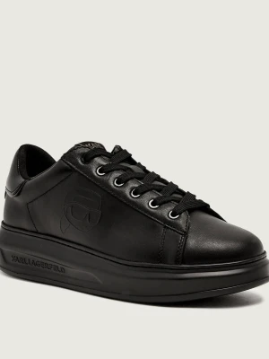 Karl Lagerfeld Skórzane sneakersy KAPRI czarny
