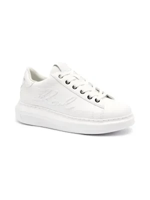 Karl Lagerfeld Skórzane sneakersy KAPRI Cornelly Signia Stitch