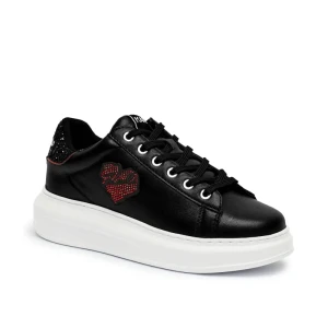 Karl Lagerfeld Skórzane sneakersy KAPRI Heart Of Karl