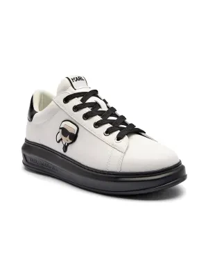 Karl Lagerfeld Skórzane sneakersy KAPRI Karl NFT Lo Lace